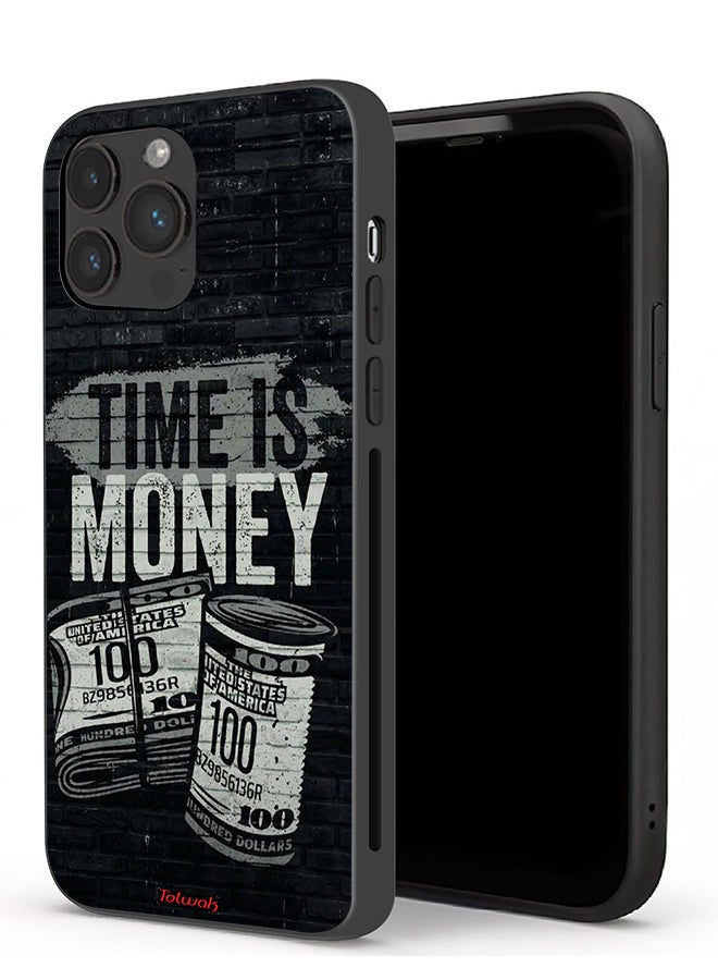 Tolwak Apple iPhone 13 Pro Protective Case Time Is Money - Image 1