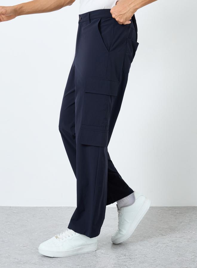 Styli Relaxed Fit Cargo Pocket Detail Pants - Image 1