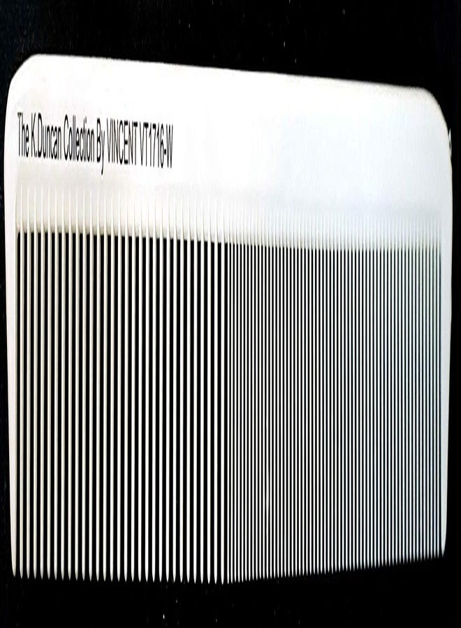 مجموعة أمشاط كيني دنكان البيضاء المصنوعة من السيراميك (للقص)