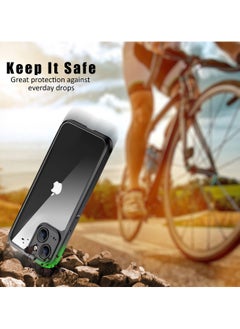 Generic Bumper Protective Case for Iphone 13 6.1 Silicone TPU Bumper Ultra Durable Ultra-Safe Camera Optimum Solution Black  - Image 5