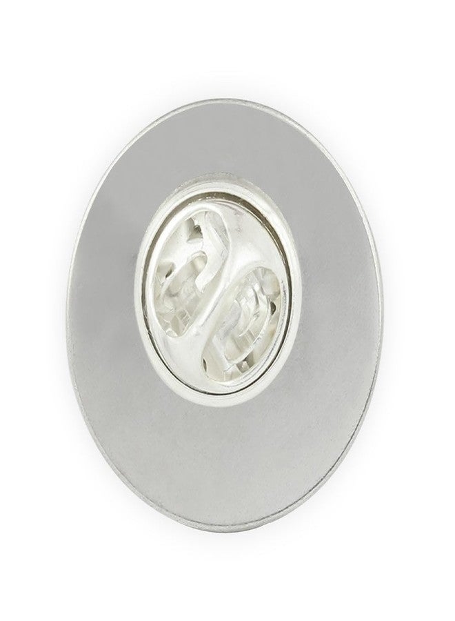 Kavove Alphabet 'A' Black Colour Brooch for Men - Image 5