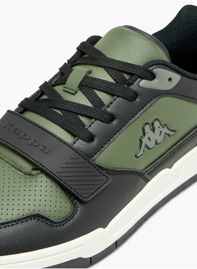 كابا Mens Panelled Lace-Up Sports Shoes