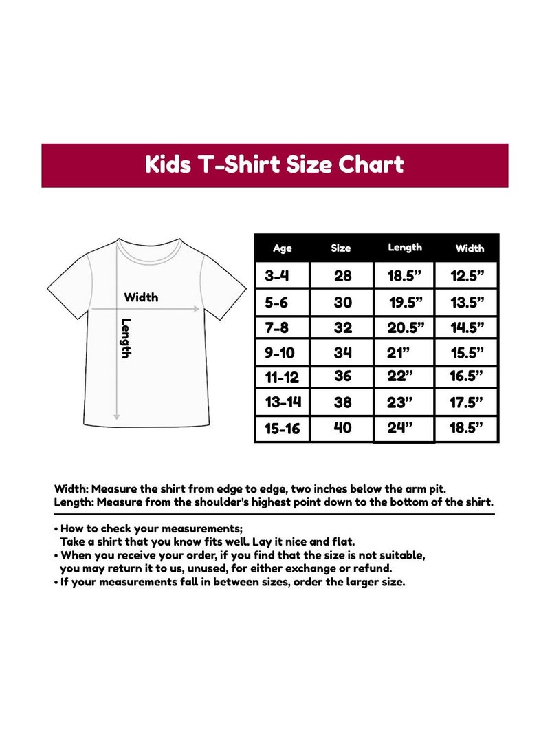 PRINTSHOP4ME - Christmas Emoji Kids Red T-Shirt For Girls–Soft Cotton Round Neck Short Sleeve T-Shirt With Smiley Face Emoji–Great For Parties - Image 1
