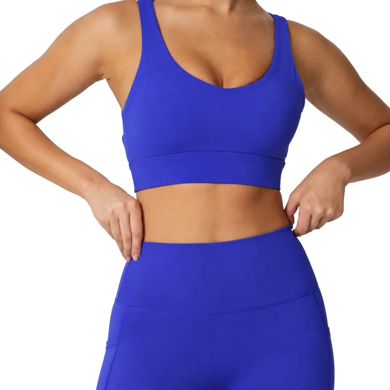 Mohuki Olivia Performance Bra - Dark Blue