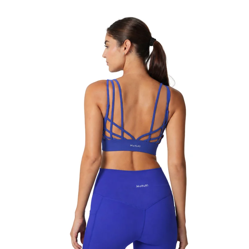 Mohuki Dark Blue Mohuki Olivia Performance Bra - Dark Blue for Women | Best Price UAE
