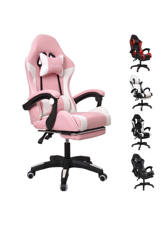 DUUKOA Gaming Chair with Footrest  Ergonomic Computer Chair 90°–135° Adjustment Backrest Perfect - Image 1