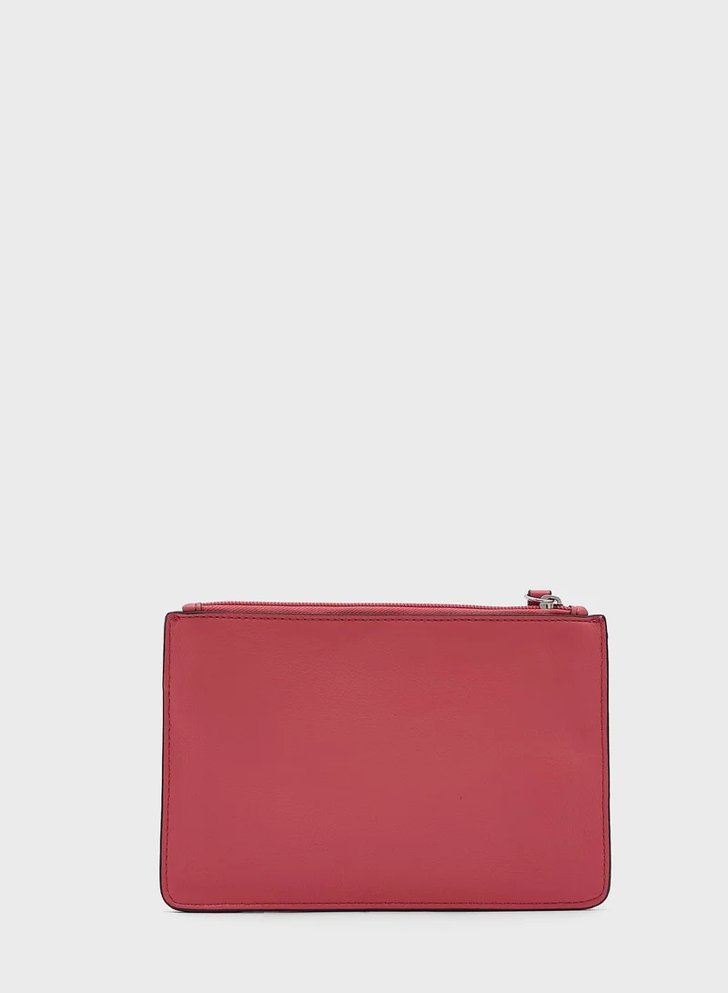 NINE WEST Zip Over Clutch