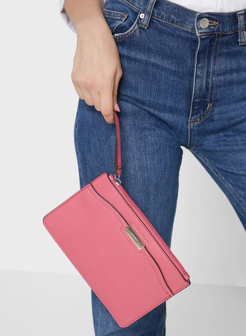 NINE WEST Zip Over Clutch