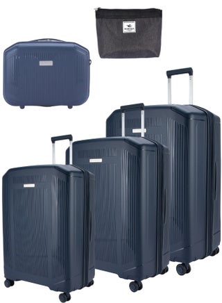 Sonada Unbreakable Luggage Unisex ,Double Zipper ,Expandable, TSA Lock With 4 Double Silent Wheels Set of 4(Blueberry) - pzsku/ZA52A18204CBE4856B194Z/45/_/1720617812/0d2bfd35-037e-4ea4-bda3-a999667788b7