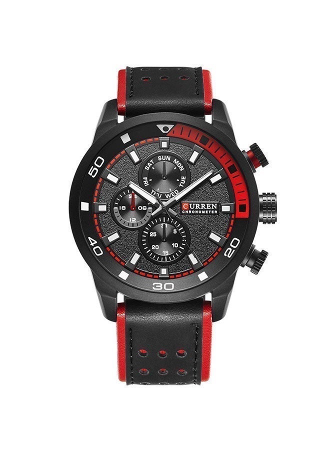 CURREN Fashion Mens Watches Luxury Men Sports Quartz Wrist Watch Man Business Casual Leather Watch Best Seller - 8250 - Image 4