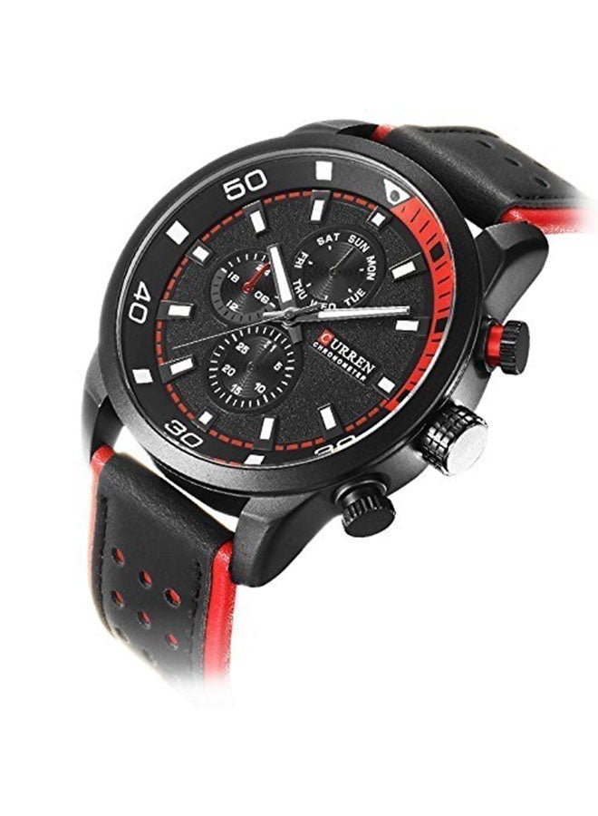 CURREN Fashion Mens Watches Luxury Men Sports Quartz Wrist Watch Man Business Casual Leather Watch Best Seller - 8250 - Image 5