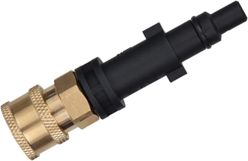 klarakoHigh Pressure Snow Foam Lance Washer Hose Adapters 1/4inch Quick Disconnect Connector Foam Nozzle Power Washer Fitting Washer Hose Replacements klarakofor Anlu - Image 1