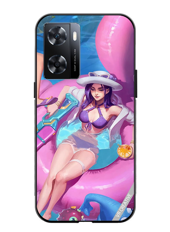 VR CREATIVE Protective Case Cover For OnePlus Nord N20 SE Caitlyn Poolparty League Of Legends, Design Multicolour - Image 1