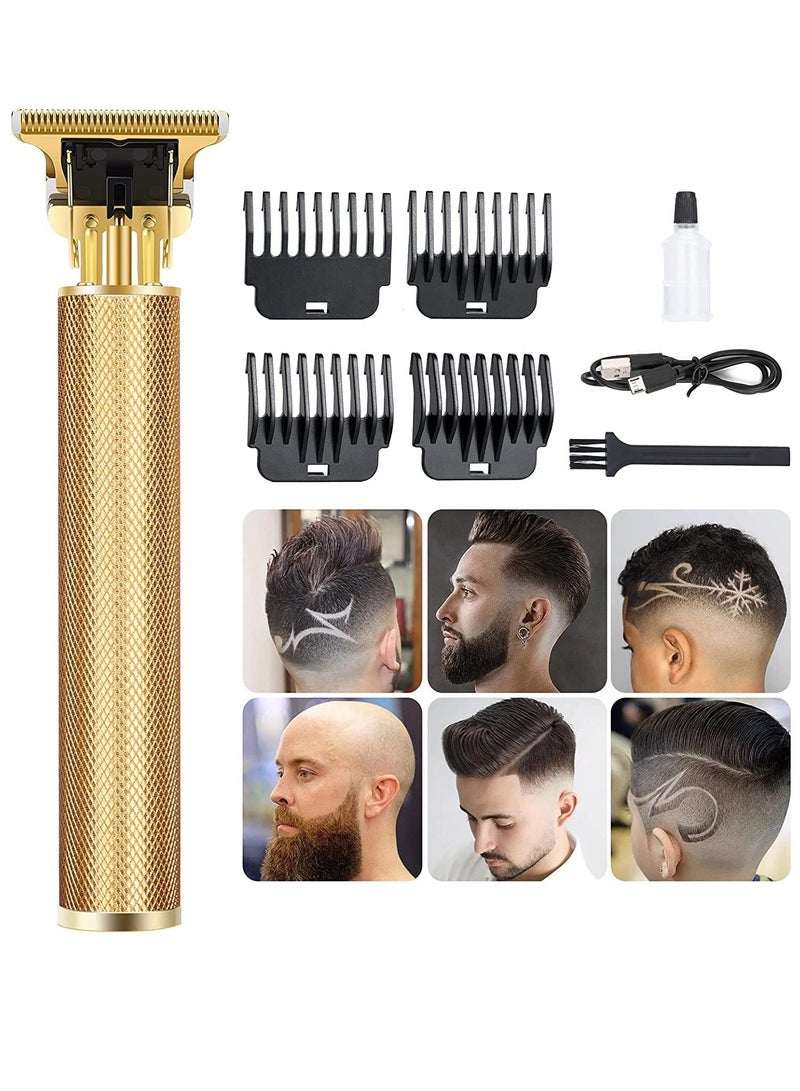 مقص شعر كهربائي للرجال بدون سلك، ماكينة حلاقة كهربائية احترافية لتشذيب اللحية، ماكينة قص الشعر، مقصات قص الشعر - Image 1