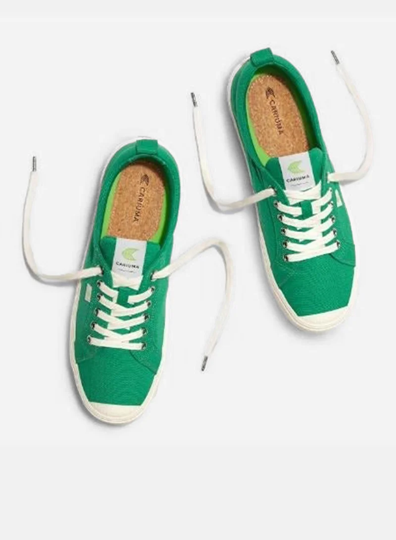 Cariuma  OCA Low Green Canvas  | Best Price UAE