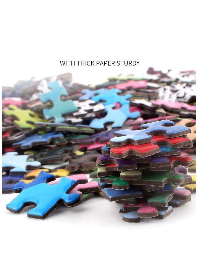 1000-Piece Football Round Puzzle - Image 3