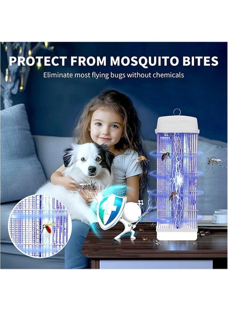 Yoawllty Mosquito Killer, Insect Killer & Fly Killer in One – Silent Operation, Safety Guard Design, Portable for Tabletop/Wall Hanging, Suitable for Indoor & Outdoor - Image 3