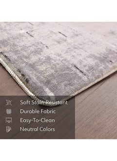 LIMOS Large Area Rugs Modern Abstract Non Slip Short Pile Soft Carpet Rugs for Bedroom Living Room  - Image 2