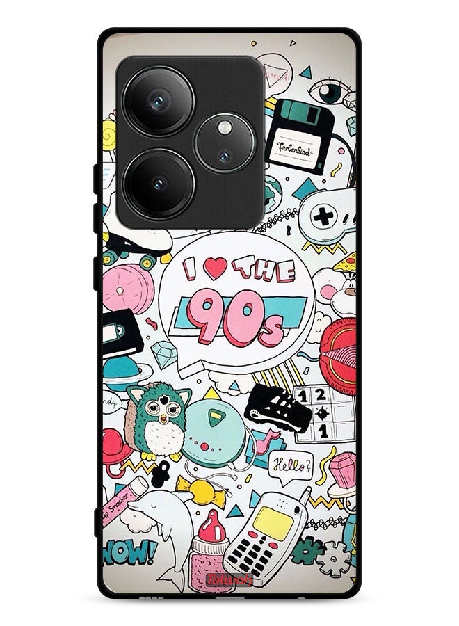 Tolwak Realme GT Neo6 SE 5G Protective Case Cover I Love The 90s - Image 1