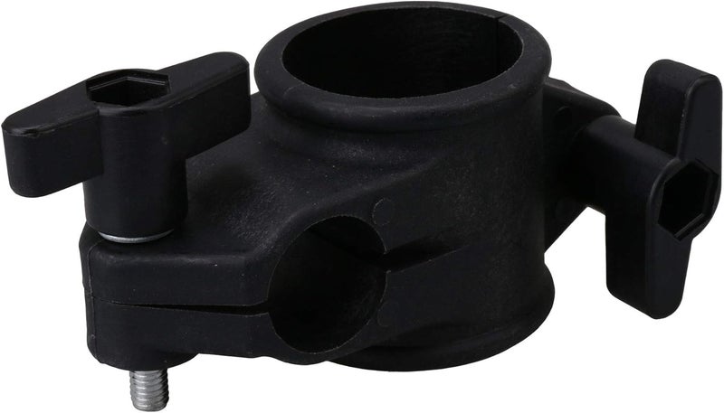 logyues 22mm Electronic Drums T Clamp Clip Bracket Kit Tubing Rack Mount Black Replacement for Roland CR-22 - Image 1