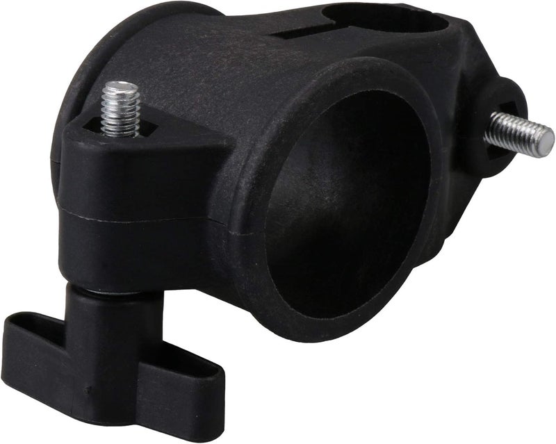 logyues 22mm Electronic Drums T Clamp Clip Bracket Kit Tubing Rack Mount Black Replacement for Roland CR-22 - Image 3