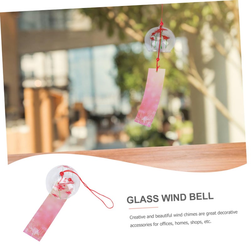 Japanese Retro Style Glass Wind Chime Outdoor Garden Bell Ornament for Home Decoration - Image 5