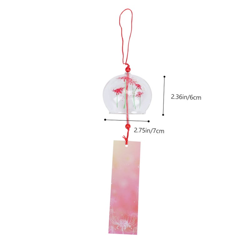 Japanese Retro Style Glass Wind Chime Outdoor Garden Bell Ornament for Home Decoration - Image 3