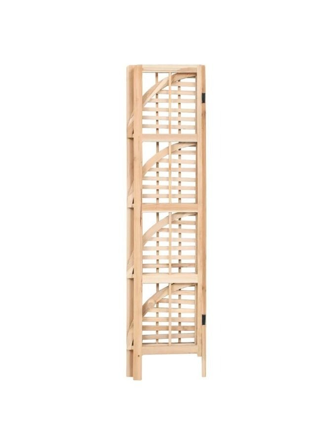 vidaxl vidaXL Corner Shelf Cedar Wood 27x27x110 cm  - Image 2