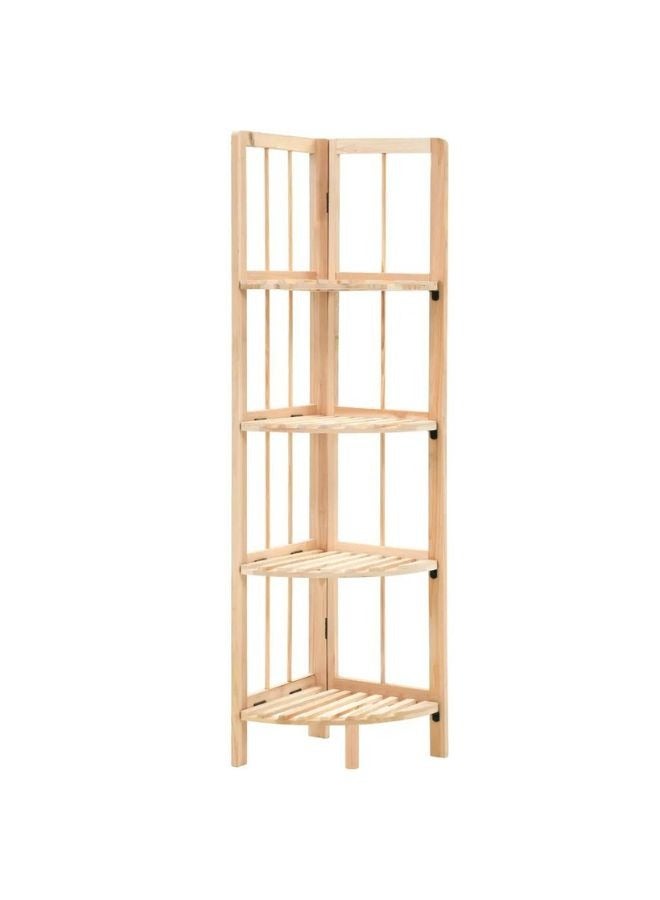 vidaxl vidaXL Corner Shelf Cedar Wood 27x27x110 cm  - Image 1