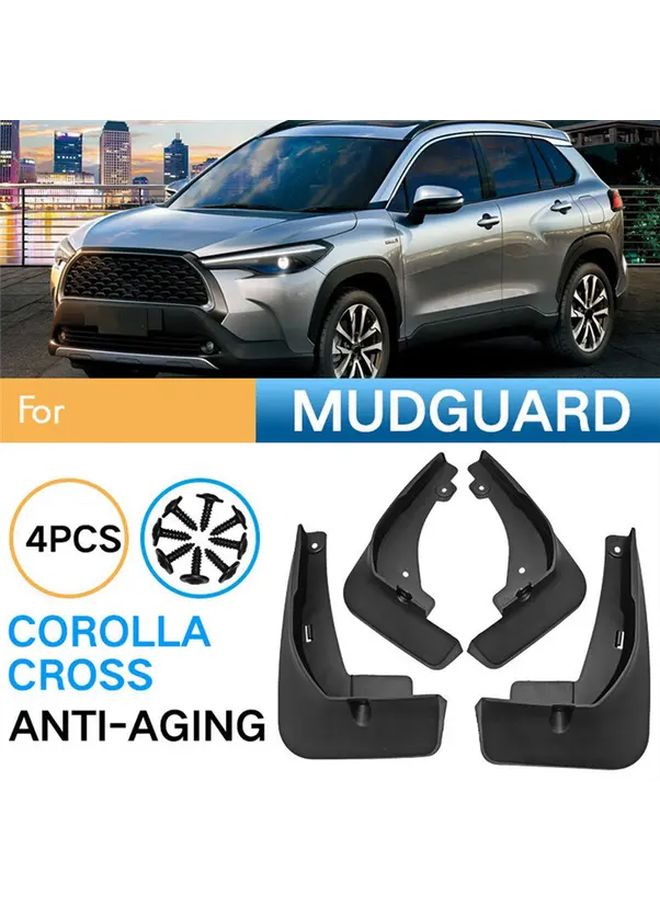 4Pcs Heavy Duty Mud Flaps For Toyota Corolla Cross 2020 2024 Size 20 24 - Image 2