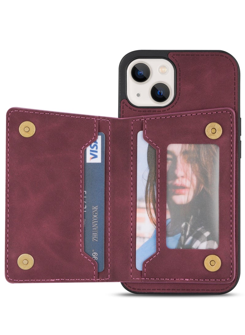 Suteni Back cover iPhone Protective Leather Case - Image 2