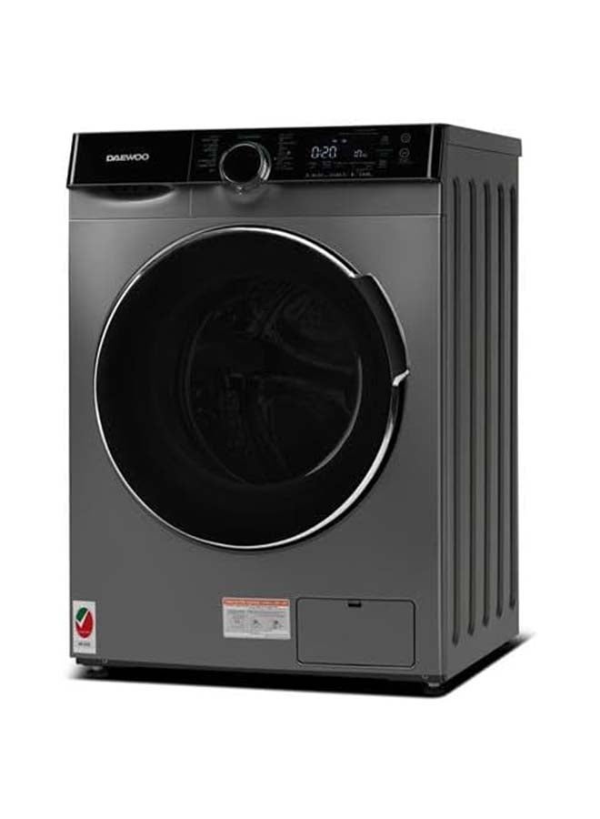 DAEWOO 9Kg Front Load Washing Machine With Lunar Dial, 1400 Rpm, Bldc Inverter Motor, Fully Automatic Washer With Wide Door, Digital Led Display, Child Lock, Steam Care, Quick Wash, - Image 1