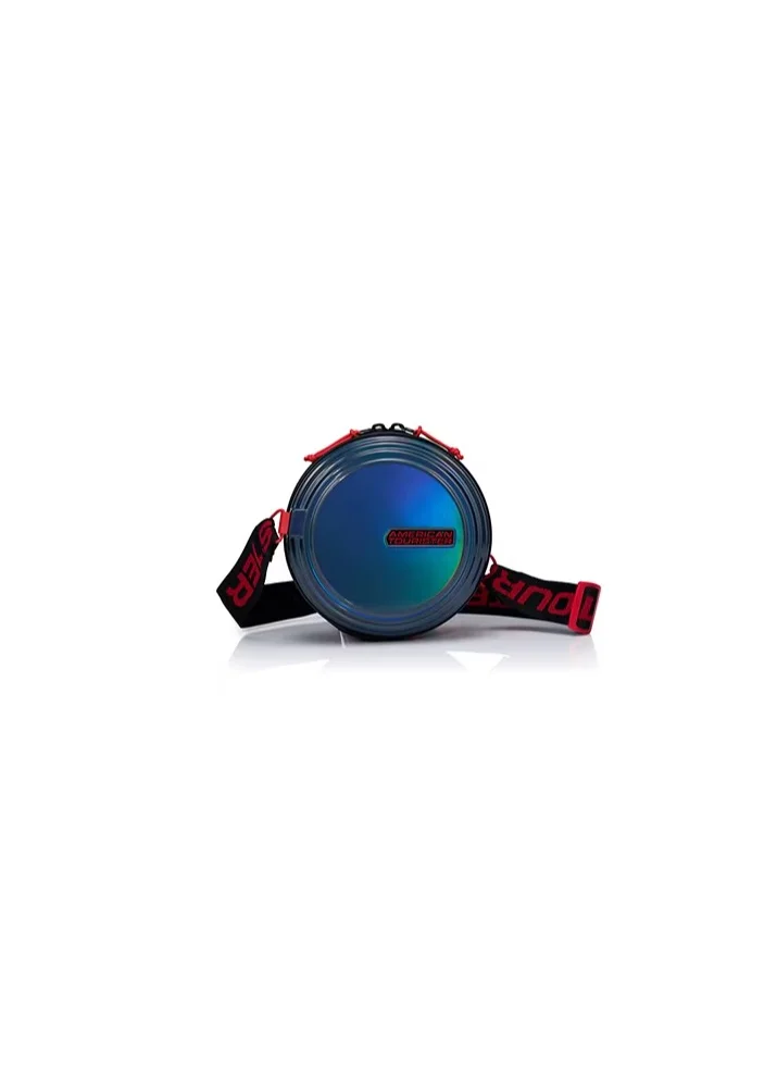امريكان توريستر American Tourister Rollio U Mini Crossbody Bag - Gradient Black/Red - 3 Years Global Warranty