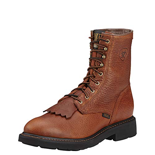ARIAT ARJ3S Mens Cascade 8" Work Boot Sunshine Wildcat 9.5 Wide - Image 4