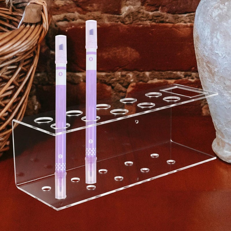 Multiple options Kichvoe 11-hole Acrylic Marker Holder and Pen Organizer for Desk Or Wall Mount, Multifunctional Classroom and Office Storage Rack for Markers and Erasers Practical design alternatives Oil resistant Yearly optimized delivery route Fade proof Low dust buildup Narrow & wide space compatible Personal & public compatible Stain resistant All user affordable trusted quality All storage type compatible Classic practical design Elegant practical multi-option build Liquid tight joint Leakproof sealed Temp resistant General purpose design Climate adapted upgraded quality Multi-price design picks Salt mist resistant Versatile application Market diverse application fit Suburban residential ship Wide usage compatibility Quick use-switch compatible build - Image 5