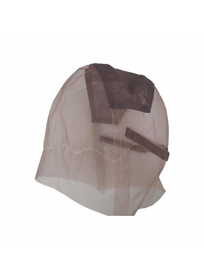 Furun Full Lace Wig Cap with adjustable straps Wig base for Ventilating or Knotting Wig foundation Wig Making Cap (Small 21.5inch,Brown) - Image 2