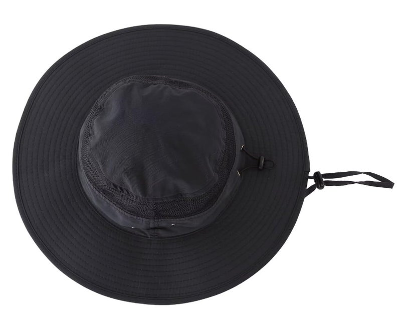 Home Prefer Men's Sun Hat UPF 50+ Wide Brim UV Protective Safari Outback Bucket Hat Fishing Hat Black - Image 2