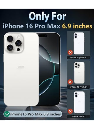 iPhone 16 Pro Max Magsafe Case Ultra Thin Mate Cover for iPhone 16 Pro Max Camera Protection Slim Design Hard Phone Case for iPhone 16 Pro Max 6.9 inch - view 2