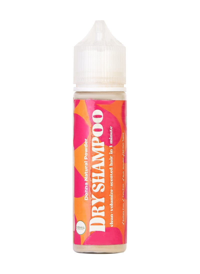 Donna - Donna Dry Shampoo - All Hair Types |Hair Style | Tropical Citrus | Eco Friendly|Natural powder Dry shampoo - Image 1