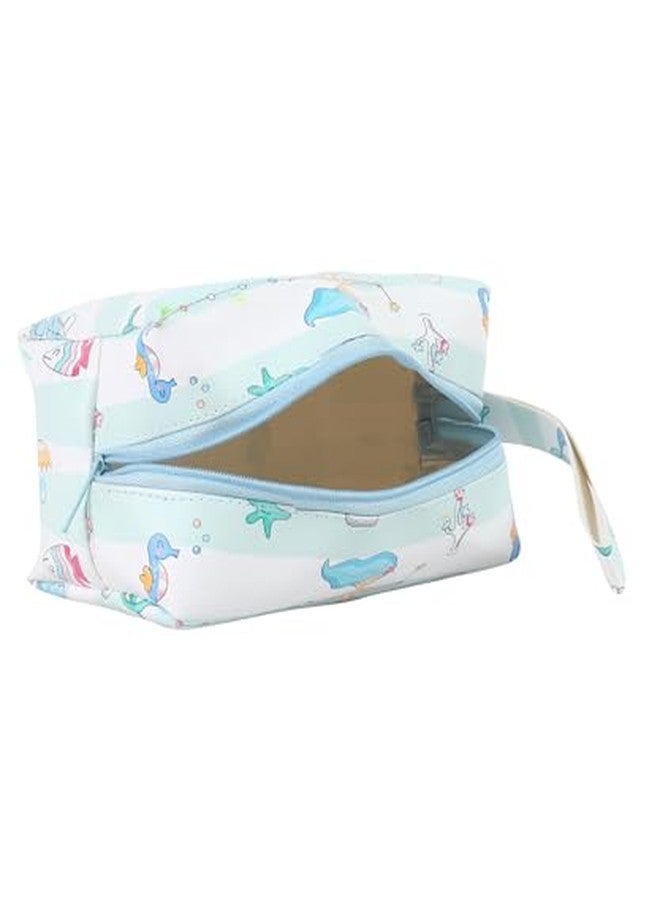 جيادا حقيبة جيادا حورية البحر، حقيبة مكياج للسفر للبنات، حقيبة تنظيم المكياج، حقيبة أدوات تجميل صغيرة للسفر. - Image 2