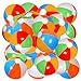 LYDTICK 30 Pack Beach Balls Bulk 16 Inflatable Pool Toys Beach Toys for Kids Beach Balls for Summer Water Games Rainbow - Image 3