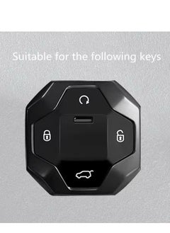 Generic Jetour Traveler T2 Metal Key Cover Full Protection Stylish Key Ring Perfect for Car Keys Durable & Elegant Design  - Image 2