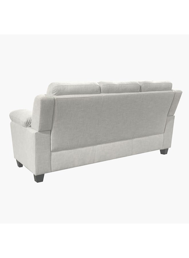 هوم بوكس كنبة قماش 3 مقاعد من أتلانتا، مقاس 87x100x206 سم، رمادي - Image 4