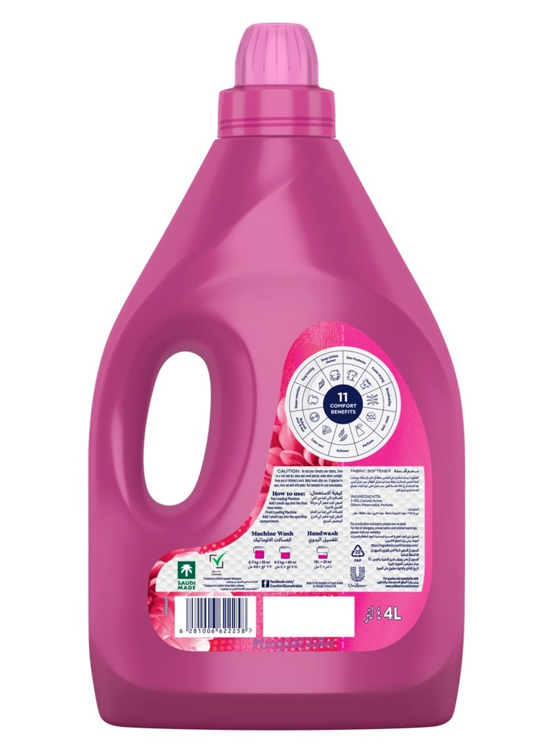 Comfort Orchid & Musk Concentrate Fabric Softener 4L - Image 3