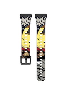 X-level Compatible with Honor Band 6/7 Huawei Band 6/6 Pro Lovely Cartoon Band Lovely Style Replacement Strap Soft Silicone Chic Cartoon Design Pattern Sports Bands for Honor Band 6/7 Huawei Band 6/6 Pro  - Image 1