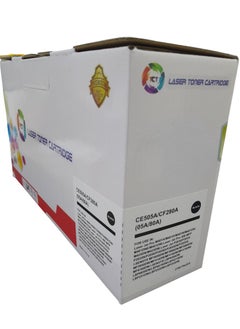 TCT Toner Cartridge Compatible 05A CF505A and 80A for HP LaserJet Pro 400 M410 M401D M401A M401N M401DN M401DW M425DW M425DN and P2030 P2035 P2035N P2050 P2055D P2055DN P2055  - Image 1