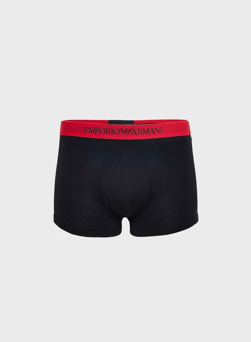 EMPORIO ARMANI 3 Pack Logo Band Assorted Briefs