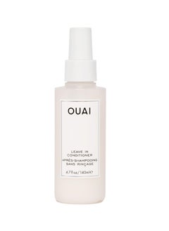 Ouai Ouai leave In conditioner - multitasking heat protectant spray for hair - prime hair for style, smooth flyaways, add shine & use as detangling spray - no parabens, sulfates orphthalates (4.7 oz)  - Image 1