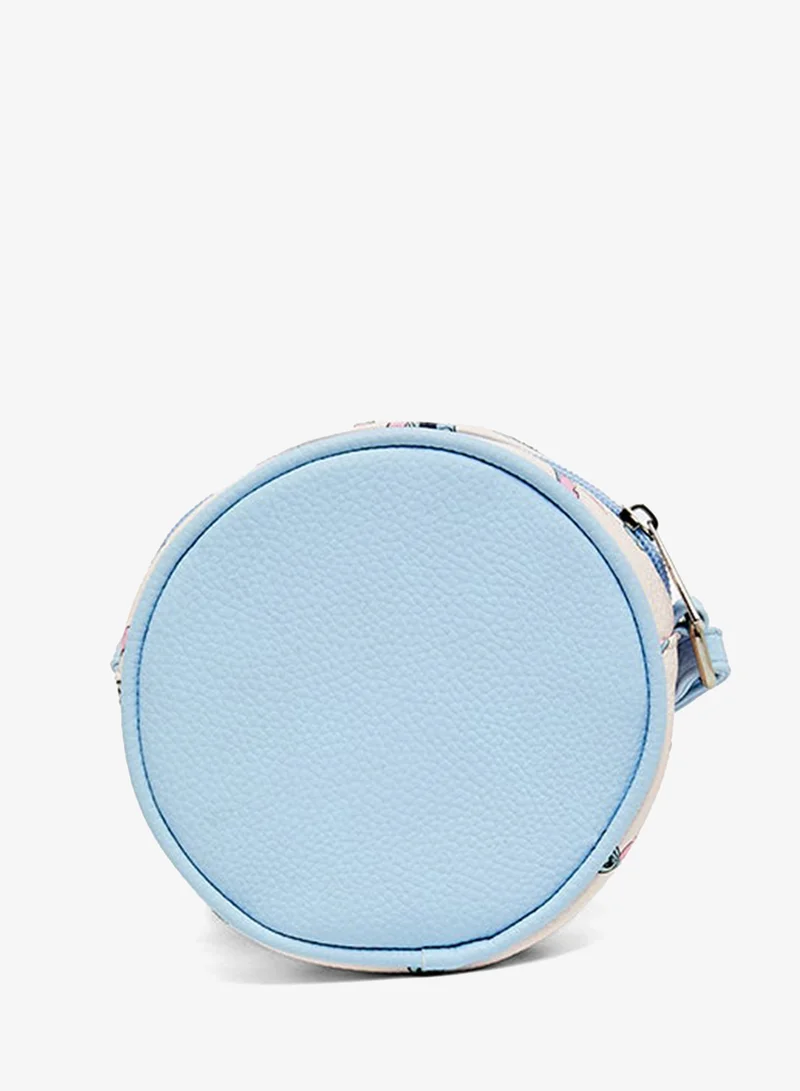 R&B Stitch Print Sling Bag