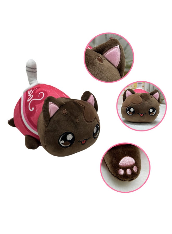 Creative French Fries Coke Burger Cat Plush Toy Doll Beta Cat Pillow Doll And Fast Delivery-Specification:French Fries Cat-Colour:26cm
